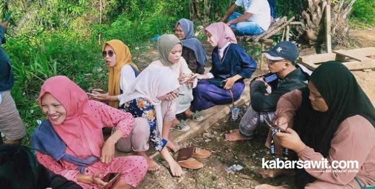 Blank Spot, Sosialisasi e-Coklit Dilaksanakan di Tengah Kebun Sawit