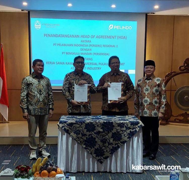 Pelindo Setuju Pabrik Migor Dibangun di Pulau Baai 