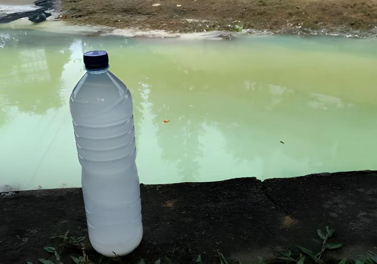 Kolam Limbah PTPN VII Pring Sewu Bocor