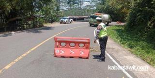 Truk Tangki CPO Rusak, Jalan Lintas Bengkulu-Kepahiang Macet