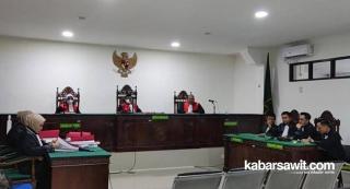 Tiga Petinggi Kelompok Tani Rindang Jaya dan Kades Tanjung Muara Dituntut 6 Tahun Penjara 