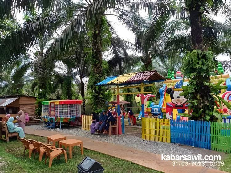 Polisi di Betungan Sulap Kebun Sawit Jadi Wisata Edukasi