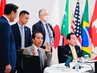 Jokowi Ajak Bikin Kartel Nikel dan Sawit Layaknya OPEC di Sesi Kerja Mitra G7