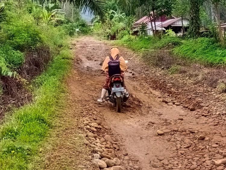 Rata-rata Jalan di Bengkulu Tengah Masih Rusak