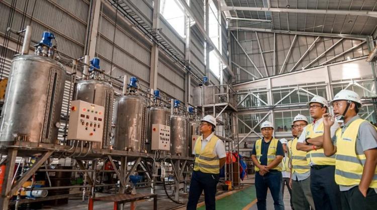 Barata Indonesia Sukses Uji Coba Reaktor B100 Ramah Lingkungan