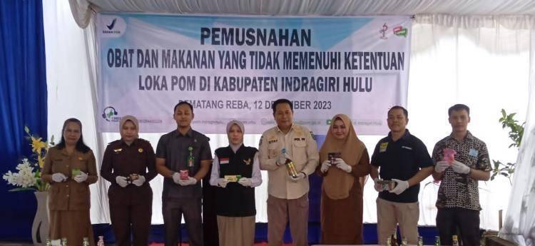 BPOM Musnahkan Obat dan Makanan yang Tak Penuhi Persyaratan