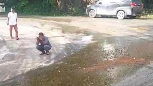 Perusahaan Sawit Diminta Ganti Rugi CPO yang Sering Tumpah di Jalan