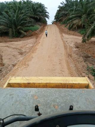 Segini Anggaran Perbaikan Jalan Untuk 3 Lembaga Pekebun di Riau
