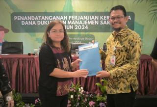 Disbun Bengkalis Tandatangani MOU dengan BPDPKS