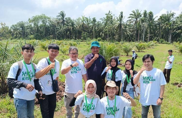 50 Konten Kreator Kunjungi PT Bio Nusantara Teknologi, Pelajari Produksi Konten Berita Sawit Langsung di Lapangan