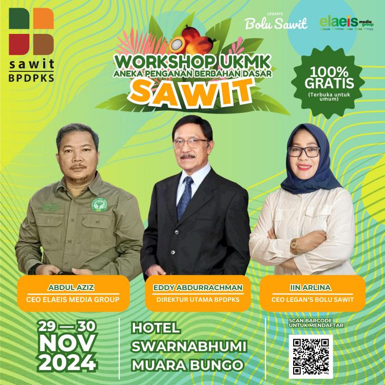 EMG dan BPDPKS Adakan Workshop Olahan Sawit: Ayo Meriahkan, Warga Muara Bungo!