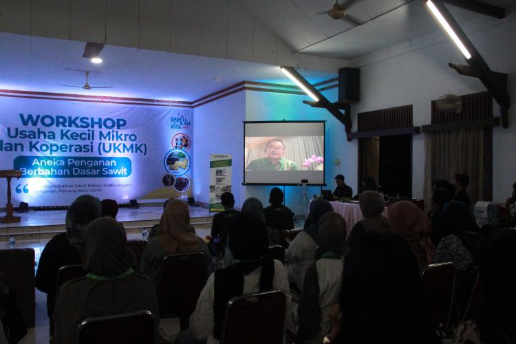 BPDPKS Resmi Buka Workshop UKMK Olahan Sawit di Muara Bungo