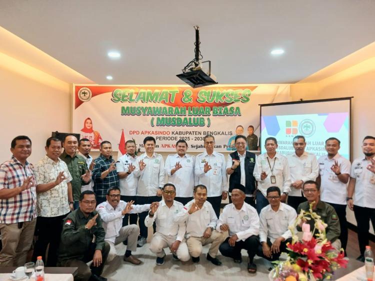 Apkasindo Bengkalis Gelar Musdalub, Bupati:  Figur Ketua Sangat Penting sebagai Jantungnya Organisasi