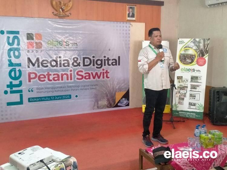 Pemahaman tentang Media Digital Perlu Dimiliki Petani Sawit karena Mayoritas Program Pemerintah Dilakukan Secara Online