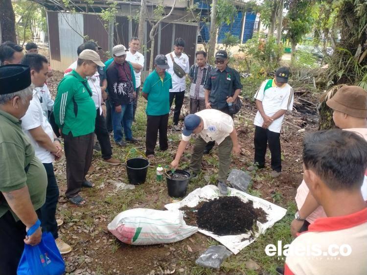 Pengenalan Biochar di Rohul: Bisa Alternatif Memenuhi Kebutuhan Pupuk, Bisa juga untuk Peluang Usaha Skala UKMK 