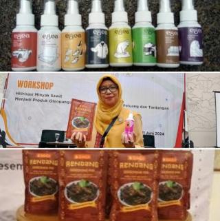 Hebat! Limbah Sawit Berhasil Diolah Menjadi Aneka Produk Rumah Tangga dan Kesehatan