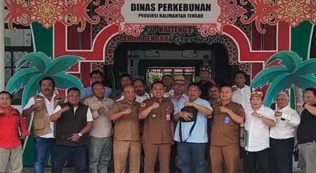 Deal! Disbun Kalteng Siap Membantu dan Mendukung Apkasindo dalam Pengurusan STDB