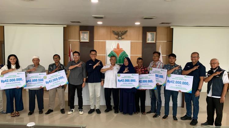 Ahli Waris Sejumlah Eks Karyawan PTPN Regional 4 Terima Santunan Jaminan Kematian,  Segini Besarannya