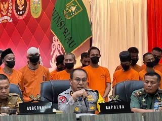 Sudah Ditetapkan 44 Tersangka Kasus Karhutla di Riau, Diharapkan Bisa Menjadi Efek Jera