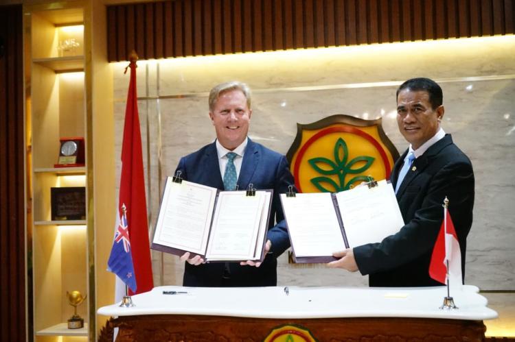 Sempat Vakum Sejak 2017, Hubungan Bilateral Pertanian RI dengan Selandia Baru Dibuka Lagi