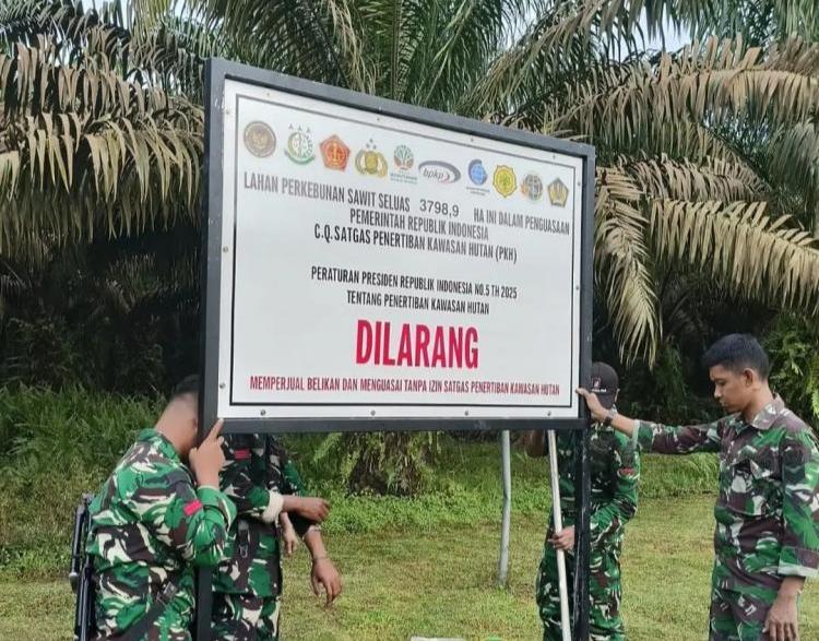 OJK Cemaskan Potensi Kredit Macet Imbas Penertiban Kebun Sawit Ilegal di Riau