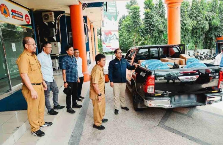 Salurkan 15 Mesin Damkar, BPBD Riau Apresiasi Komitmen PTPN IV PalmCo dalam Penanggulangan Karhutla