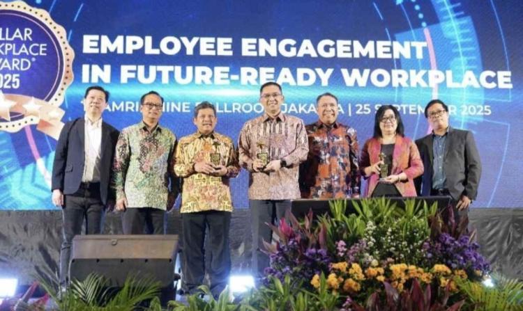 PTPN IV PalmCo Raih Penghargaan di Stellar Workplace Award 2025, Dirut: Ini Buah dari Kerja Kolektif