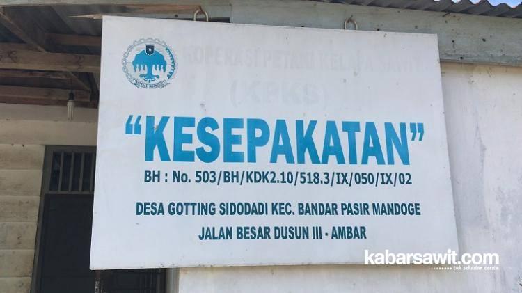 Dari Kampung Kecil Sawit Berkelanjutan
