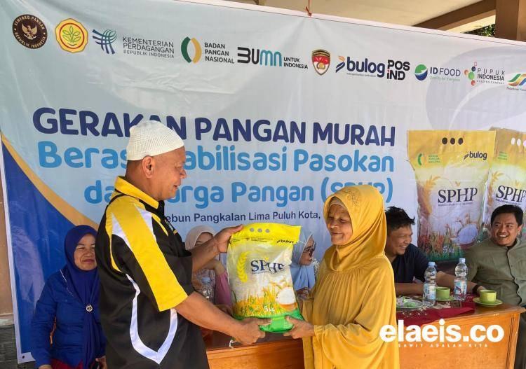 Lagi PTPN IV Regional 4 Gelar Gerakan Pangan Murah, Kali Ini Menyasar Warga Dua Kabupaten di Sumbar
