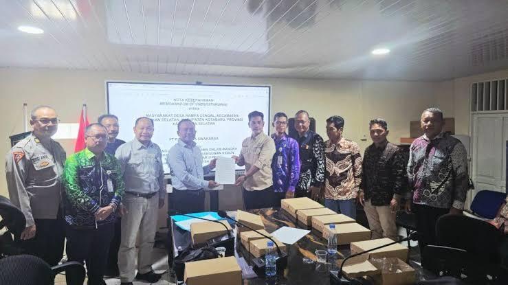 Minamas Plantation Teken MoU dengan FPKMS di Kalsel, Jalan bagi Pembangunan Kebun Plasma 330 Hektar 