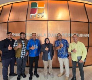 Sambangi BPDP, Bupati Siak Minta Peningkatan Kapasitas SDM Petani dan Keluarga Pekebun Direalisasikan