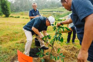 Tak Hanya Berfokus pada Produktivitas, PTPN IV Regional III Tanam 10.500 Pohon Sepanjang 2025