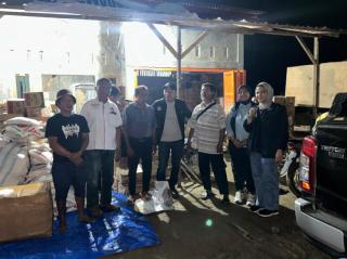 Diantar Sekjen, Aspekpir Indonesia Salurkan Donasi untuk Korban Banjir di Batang Toru