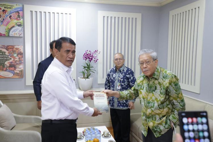 Mentan Berkomitmen Perkuat Transformasi Pertanian Nasional Melalui Penguatan Hilirisasi dan Modernisasi
