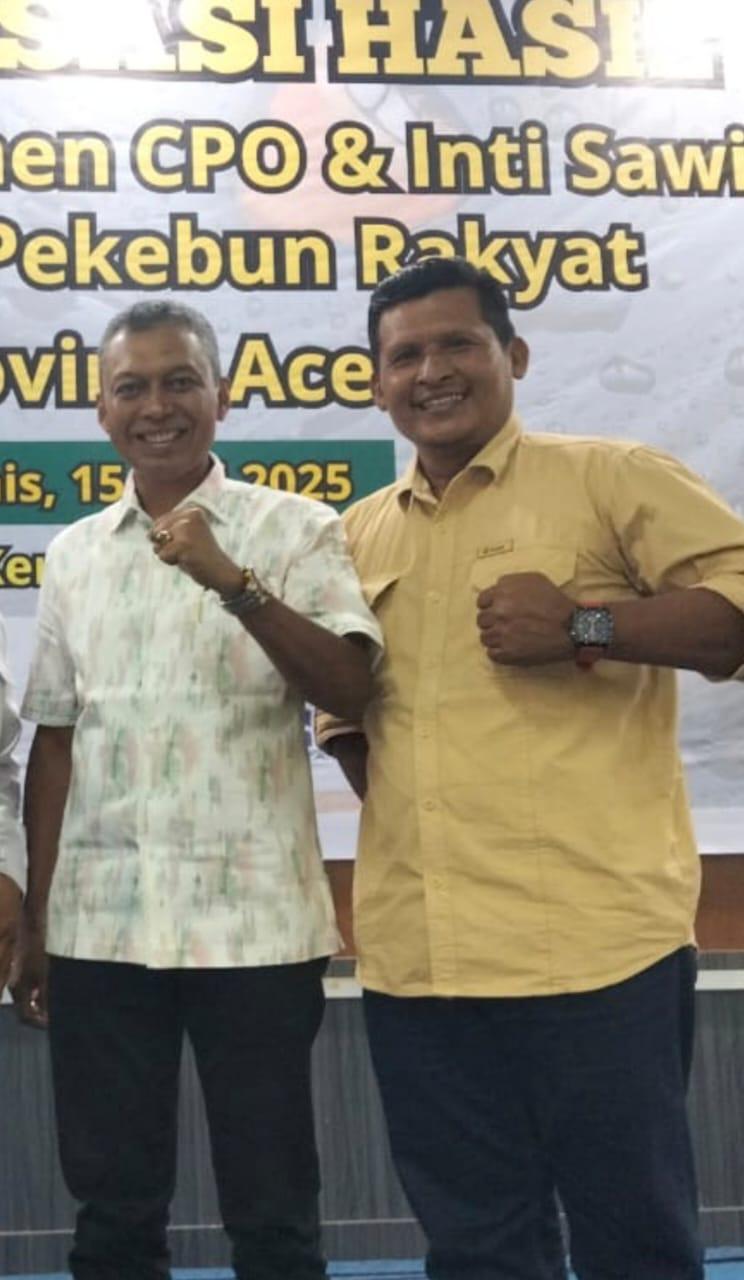 Azanuddin Kurnia Jadi Plt Kepala Distanbun Aceh, Apkasindo Beri Apresiasi