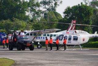 Dibantu BNPB, 2 Unit Helikopter Patroli Siap Tangani Karhutla di Riau