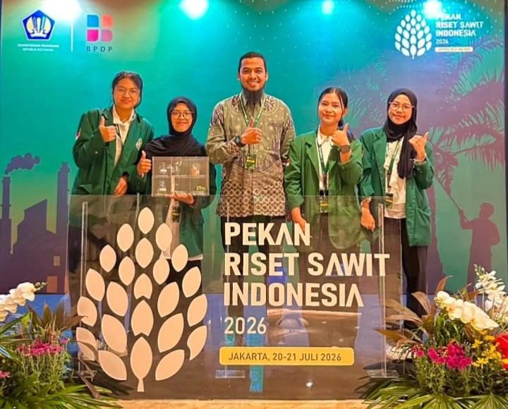 Sulap Limbah Sawit Jadi Barang Bernilai Tinggi, Tim IONEX FMIPA USU Juara 3 Nasional dalam PERISAI 2026 