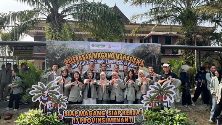 Instiper Yogyakarta Lepas 671 Mahasiswa Magang, Tersebar di 79 Perusahaan