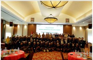 BPDP Gelar Pelatihan Teknis Budidaya Sawit di Inhu, Petani: Materinya Sangat Relevan dengan Kondisi yang Dihadapi Petani