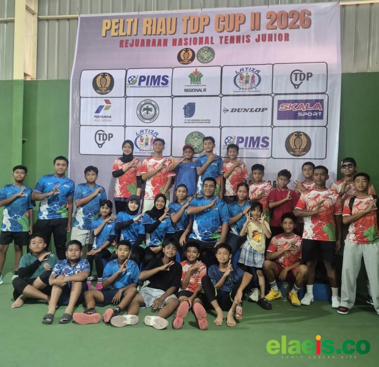 Petenis Belia PTPN IV Regional III Rebut Gelar Juara Umum Kejurnas Tenis Pelti Riau 2026