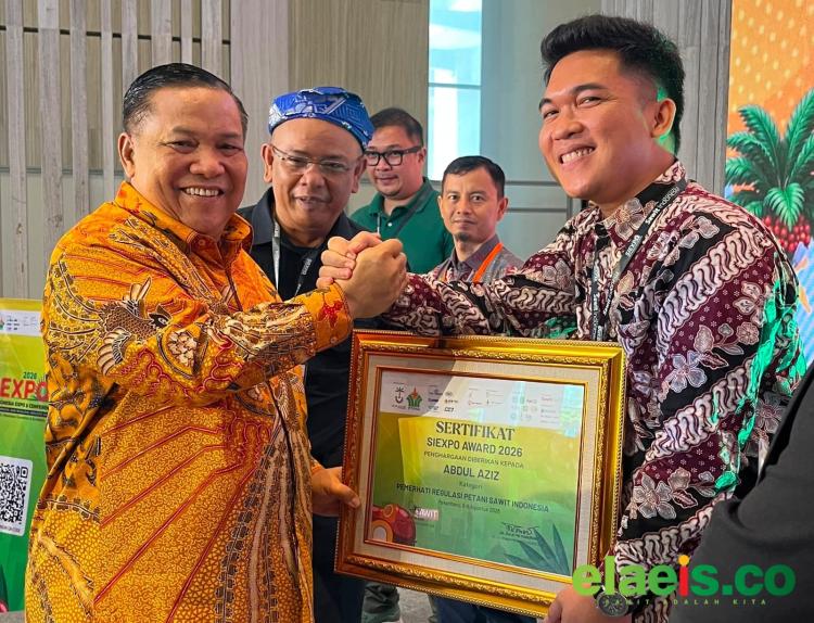 CEO EMG Raih SIEXPO Award 2026, Plt Gubri: Diharapkan Menjadi Motivasi bagi Insan Media 