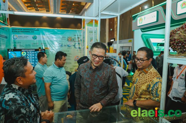 Hadirkan Beragam Inovasi, Pengunjung Sawit Indonesia Expo Padati Booth PTPN IV PalmCo