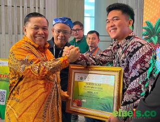 CEO EMG Raih SIEXPO Award 2026, Plt Gubri: Diharapkan Menjadi Motivasi bagi Insan Media 