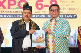 Komit Menjaga Stabilitas Harga Sawit, Pemprov Riau Diganjar Penghargaan