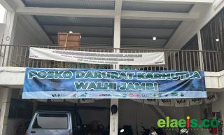 Bersama 15 Organisasi, Walhi Jambi Dirikan Posko Darurat Karhutla