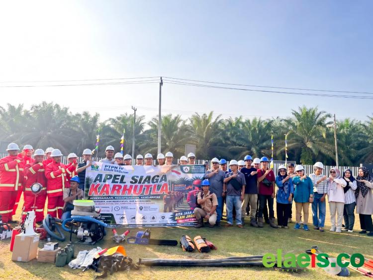 PTPN IV Regional III Tetap Siagakan Ratusan Personel Perkuat Patroli Meski Karhutla di Riau Terkendali
